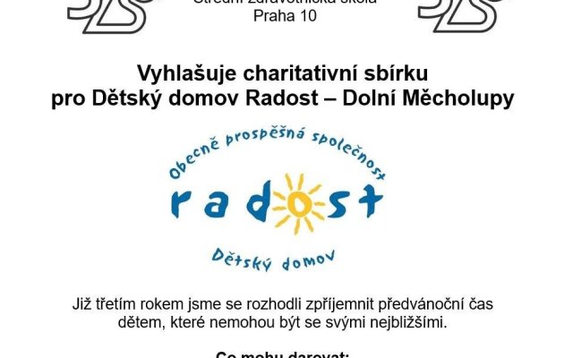 Tradiční předvánoční charitativní projekt